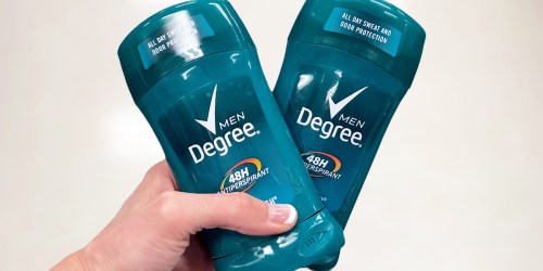 Degree Men’s Deodorant Just $1.99 Shipped (Reg. $4)
