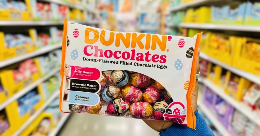 Dunkin' Donut-Flavored Chocolate Eggs 9oz Bag