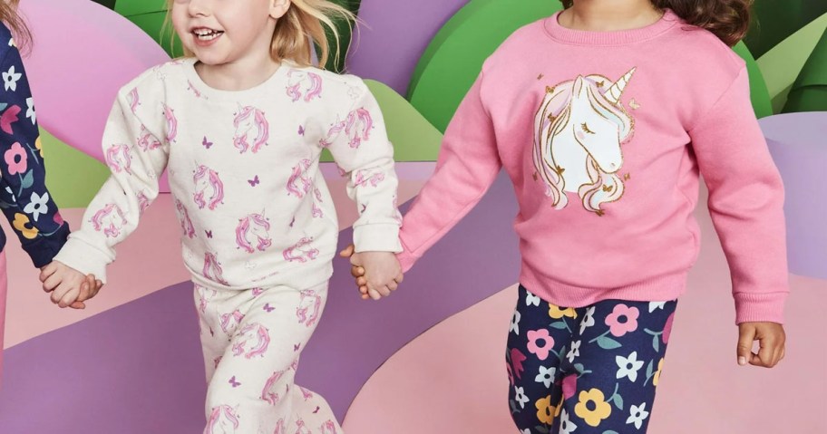 Garanimals Toddler Girl Graphic Fleece Sweatshirt