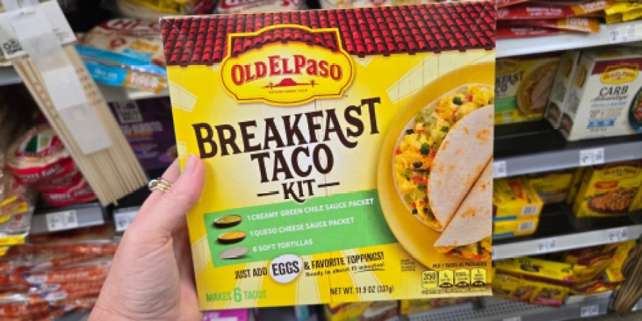 NEW Old El Paso Breakfast Taco Kit Just $4.98 at Walmart