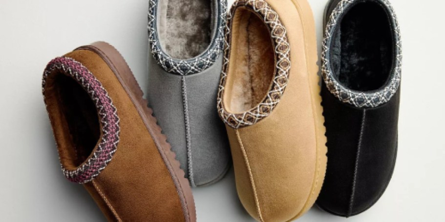 Up to 55% Off Kohl’s Slippers | Cute & Trendy Styles from $8.63