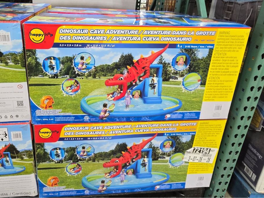 Happy Hop Dinosaur Cave Adventure boxes in store