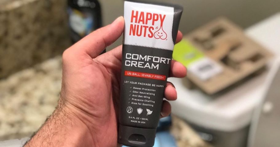 Happy Nuts Comfort Cream Just $9.73 Shipped on Amazon (Reg. $20)