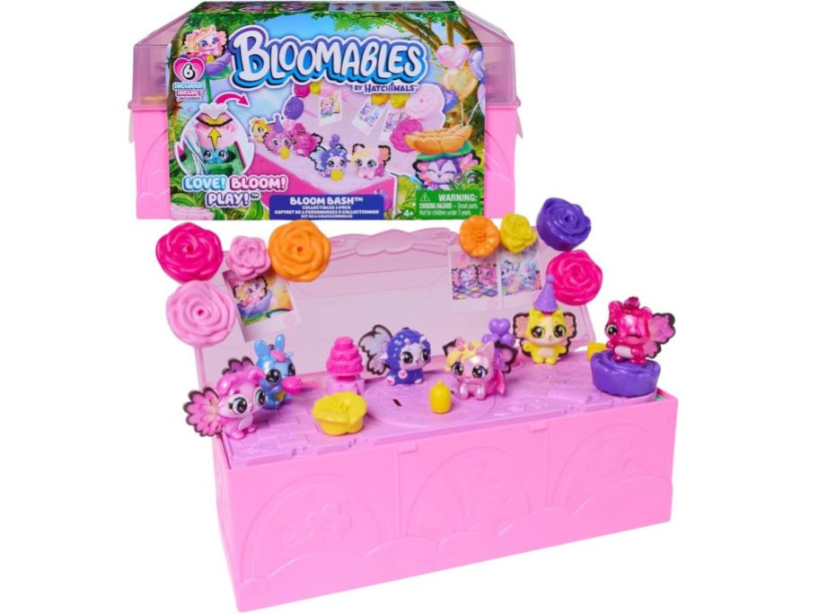 Hatchimals Bloomables Bloom Bash Collectibles Pack w/ 6 Surprise Blind Box Characters