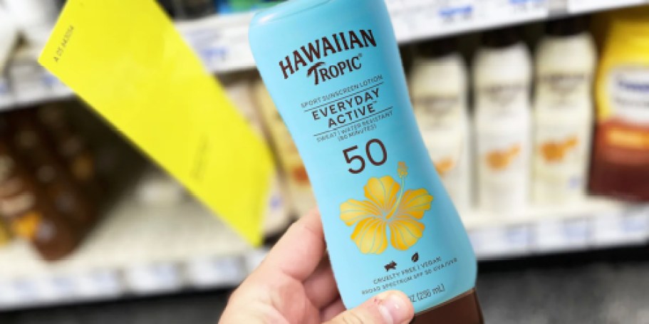 Hawaiian Tropic Sunscreen Only $3 Shipped on Amazon (Regularly $14)