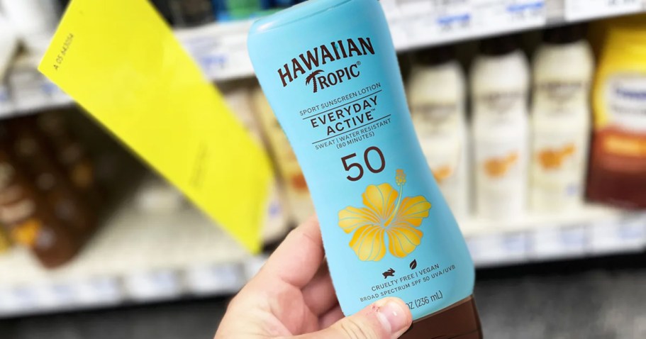Hawaiian Tropic Sunscreen Only $3 Shipped on Amazon (Regularly $14)