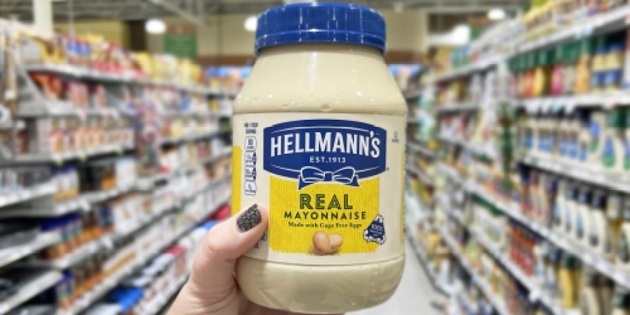 Hellmann’s or Best Foods Mayonnaise 30oz Jar Only $2.69 Shipped on Amazon (Reg. $6)