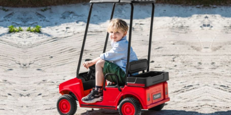 Kids Electric Ride-On Golf Cart JUST $99.99 Shipped on Walmart.com (Sold Out)
