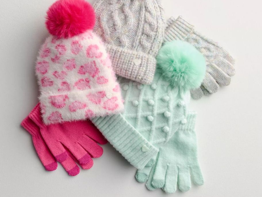 Winter Accessories Sets from $3 on Kohls.com (Reg. $16)