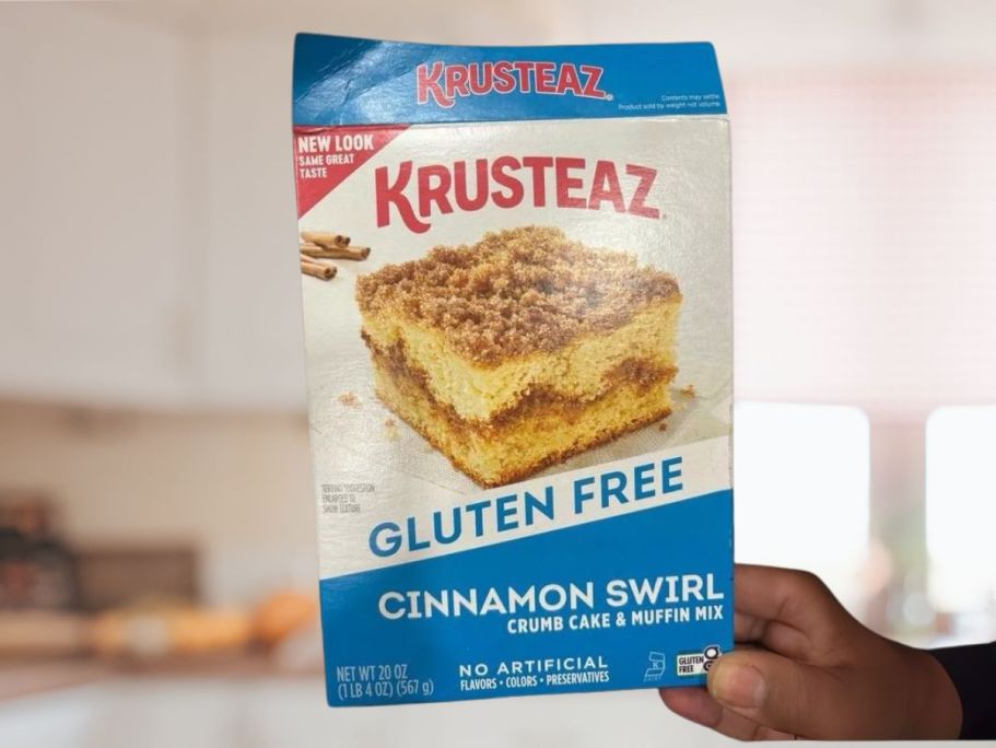 Krusteaz Gluten-Free Cinnamon Crumb Cake 8-Pack Just $18 Shipped on Amazon