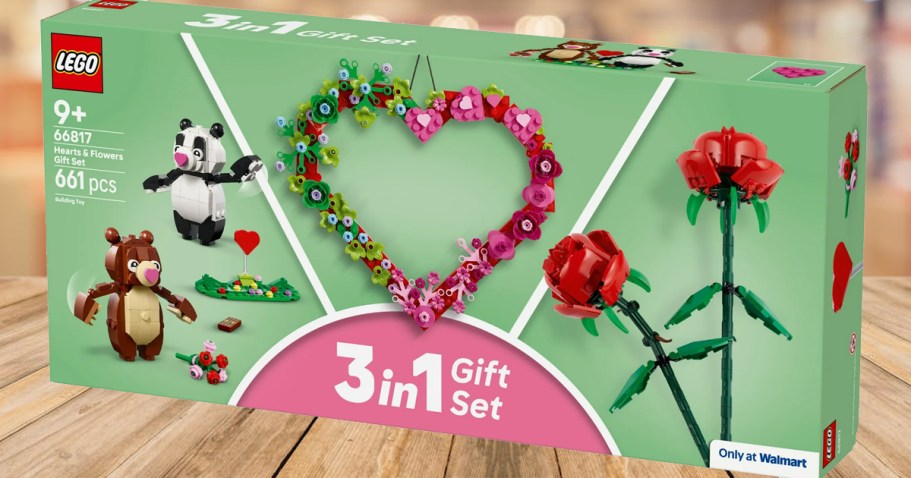 LEGO Hearts & Flowers 3-in-1 Gift Set Only $20 on Walmart.com ($42.97 Value!)
