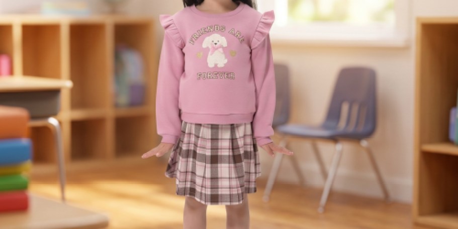 Kohl’s Girls 4-Piece Clothing Set Just $16.40 (Reg. $44) + More