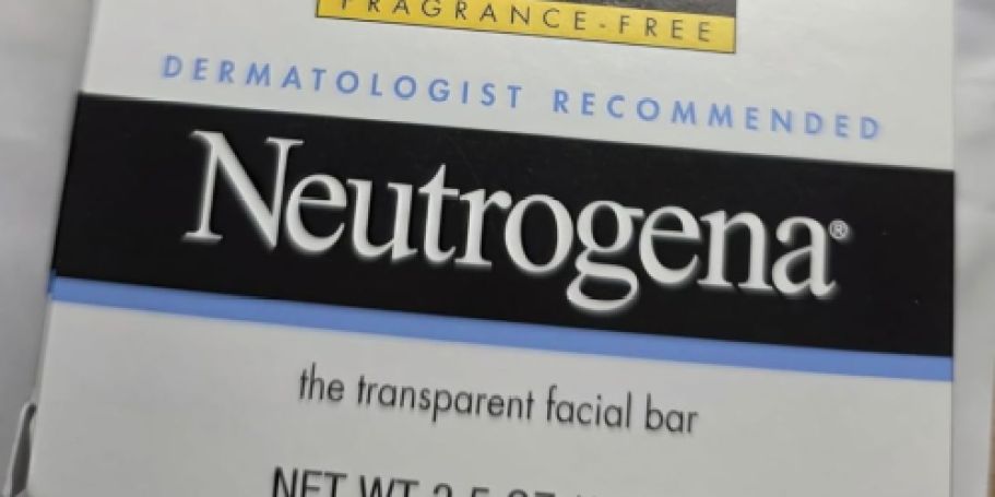 Neutrogena Facial Cleansing Bar Just $1.93 Shipped on Amazon