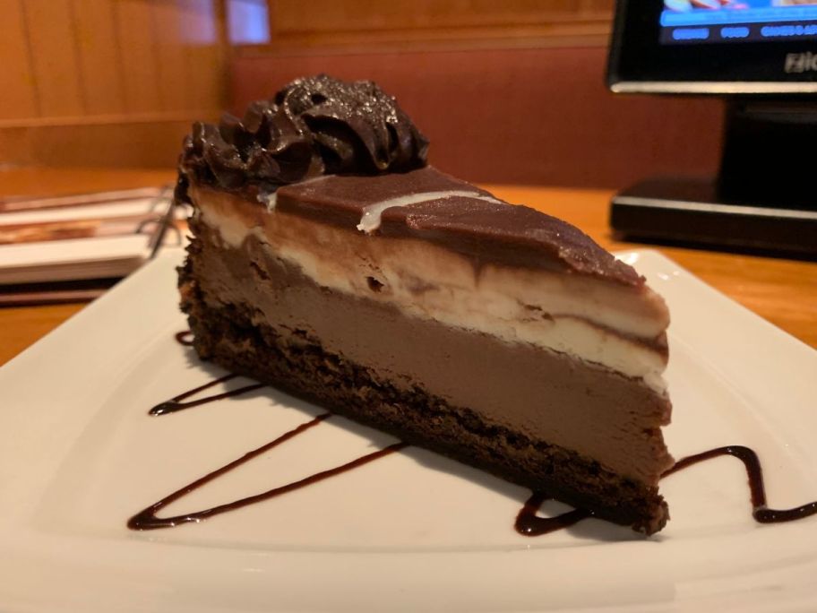 Olive Garden Black Tie Chocolate Mousse Cake