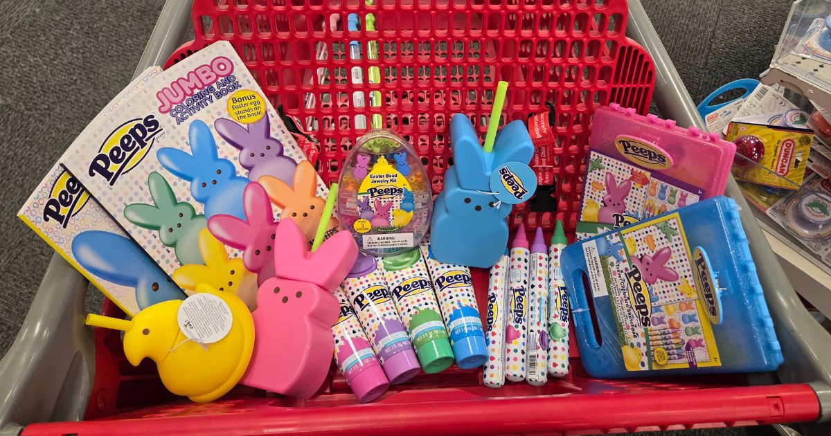 New Target Bullseye Playground Finds Peeps Easter Basket Fillers