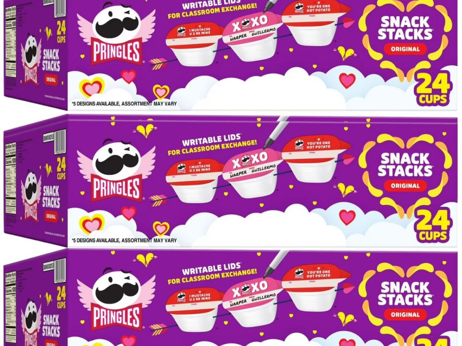 Pringles Valentine snacks