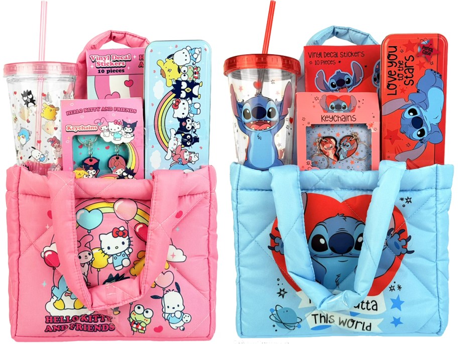 hello kitty and stitch valentines gift sets