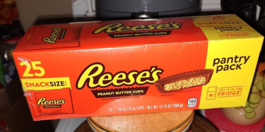 Reese’s Peanut Butter Cups 25-Count Just $5.25 Shipped on Amazon – 18¢ Per Cup!