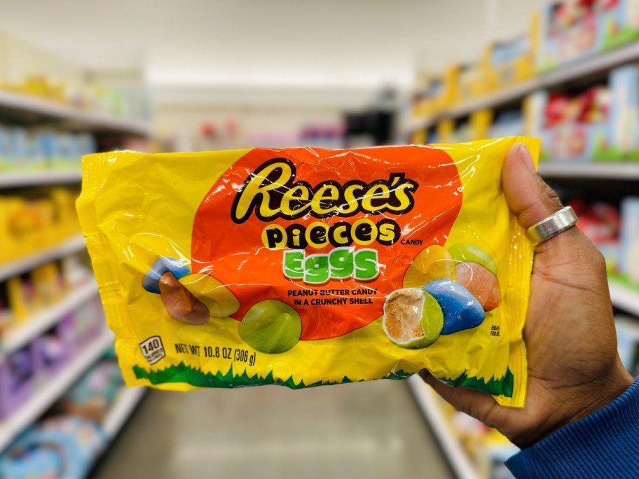 Reese's Pieces Eggs 10.8oz bag in store