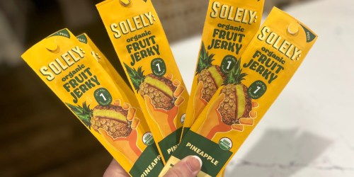 Solely Organic Pineapple Fruit Jerky Just 99¢ Shipped on Amazon (Subscribe & Save Filler Idea)