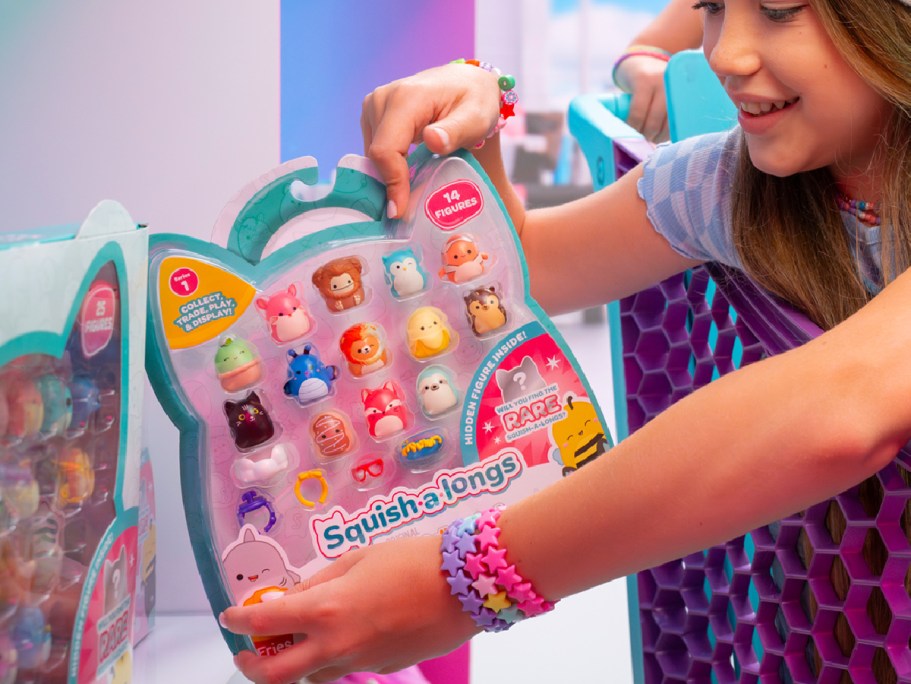 Squishmallows Squish-a-longs 14-Pack Just $8.95 on Amazon (Reg. $16)