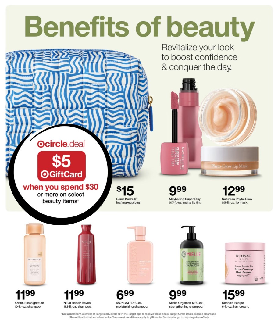 page from Target ad