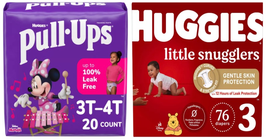 training diapers and diapers