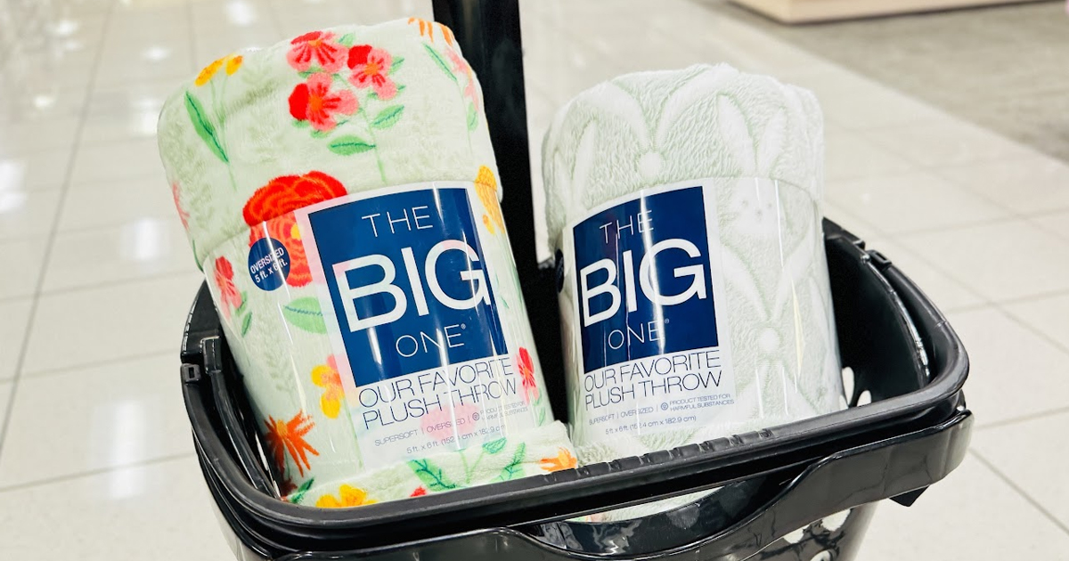 Kohl's Big One Throw Blankets Just $10 - Includes Disney & Easter ...