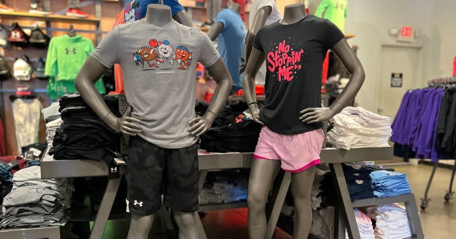 Under Armour Kids Tees & Shorts from $11 Shipped (Regularly $20)