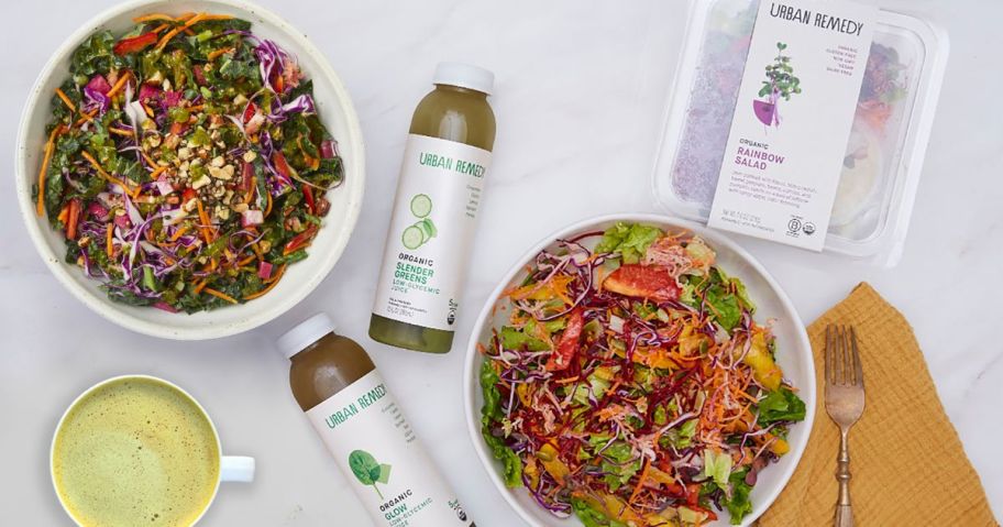 Urban Remedy Salads and Drinks