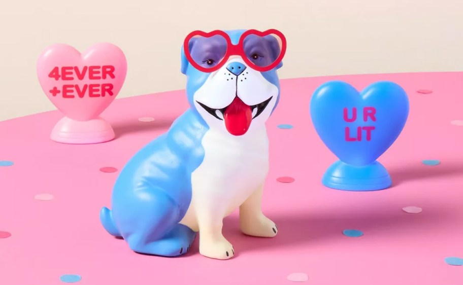 Valentines Day Blow Mold Candy Hearts