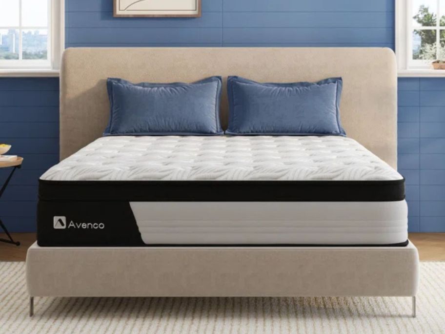 Avenco Home 10" Medium Cooling Memory Foam Hybrid Mattress