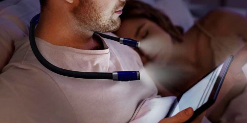 Rechargeable Neck Reading Light Only $10.79 on Amazon (Reg. $27)