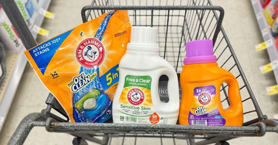 Arm & Hammer Laundry Detergent Only $1.95 at Walgreens (Reg. $5)
