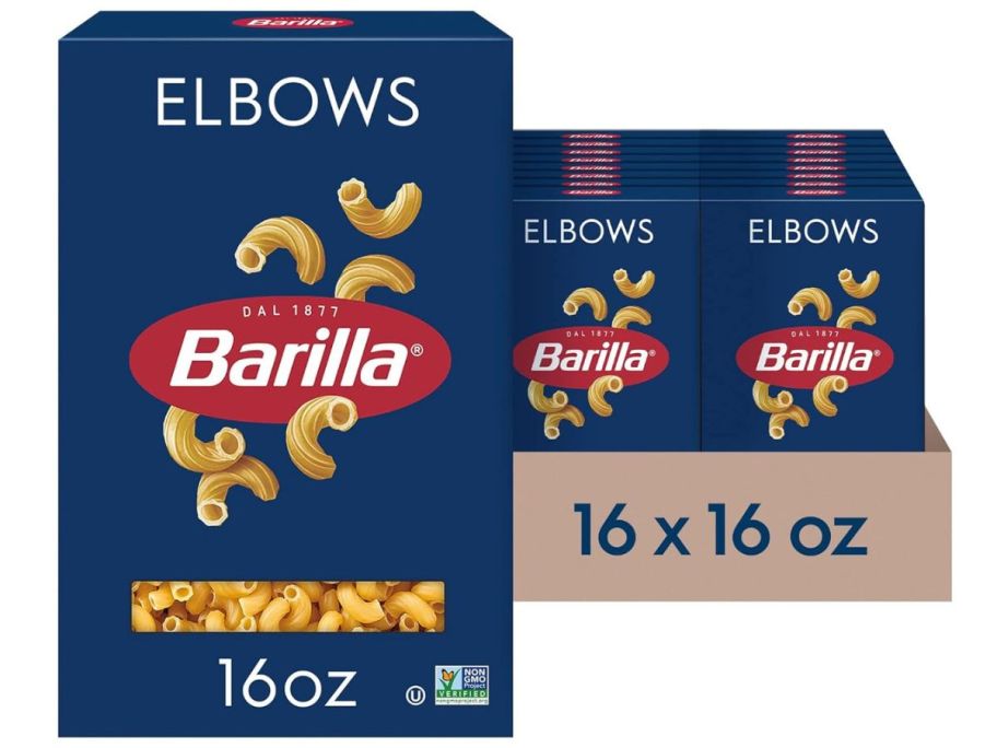 Barilla Elbows Pasta 16oz 16-Pack