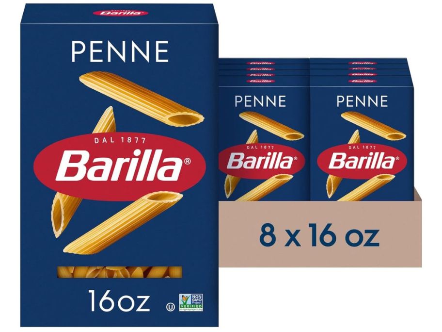 Barilla Penne Pasta 16oz 8-Pack