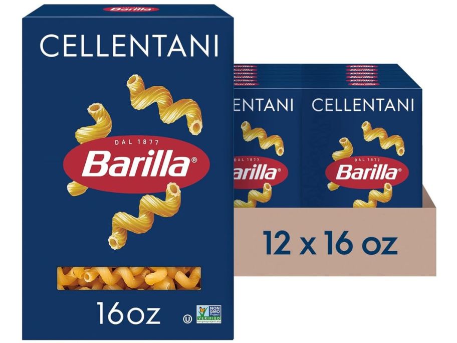 Barilla Cellentani Pasta 16oz 12-Pack
