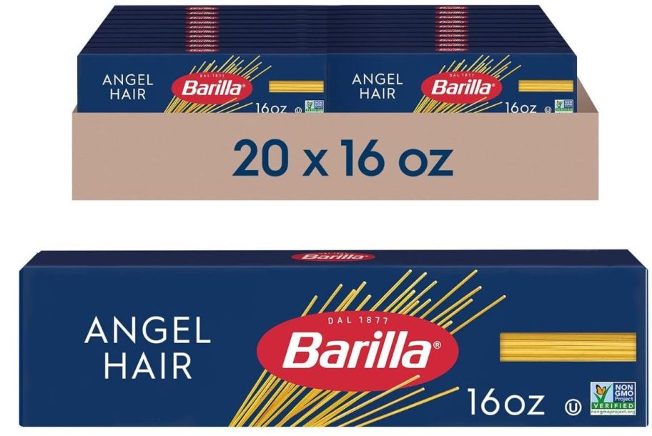Barilla Angel Hair Pasta 16oz 20-Pack