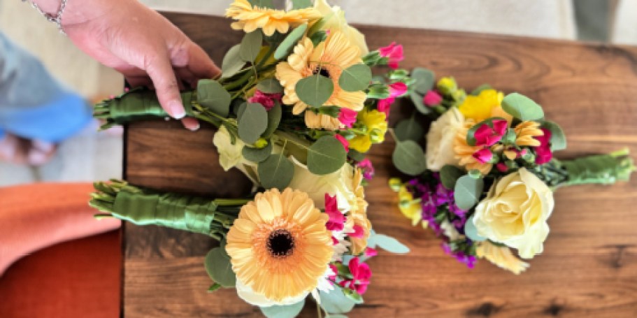 How to Make Grocery Store Flowers Look Expensive (Including Mini Bouquets!)