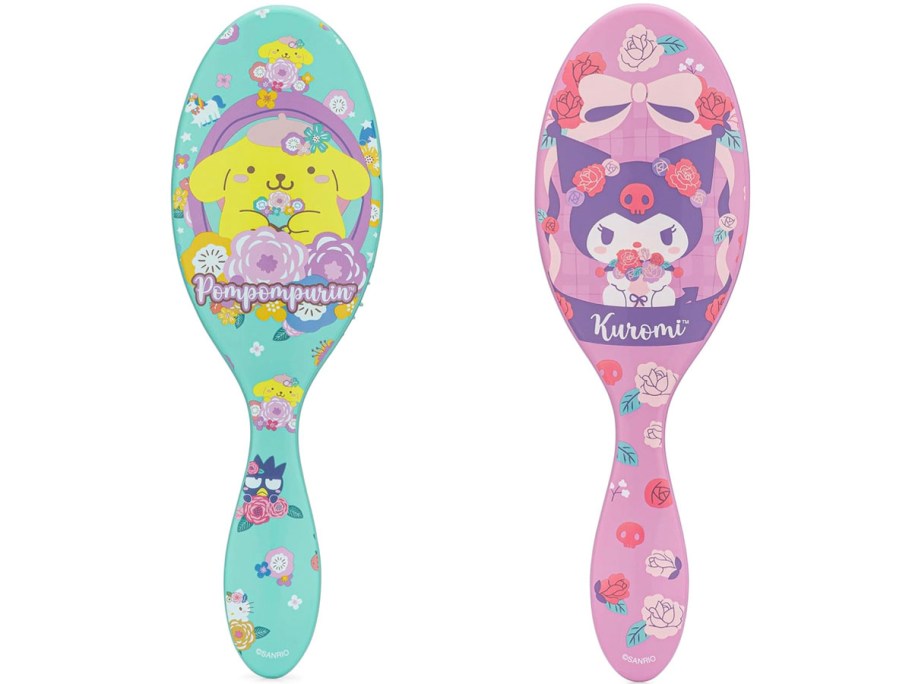 two hello kitty wet brushes