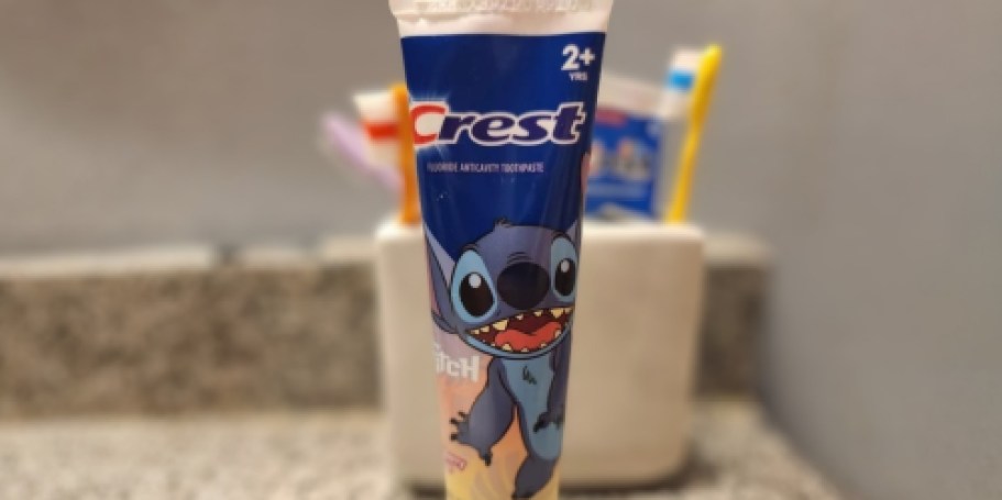 *HOT* THREE Crest Kids Disney Stitch Toothpaste Just $2.71 After Walmart Cash (90¢ Each)