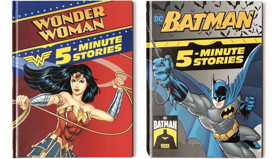 wonder woman and batman books 