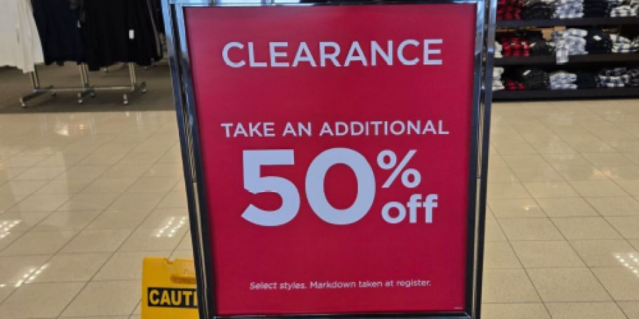 EXTRA 50% Off Kohl’s Clearance | Clothing From $1.77