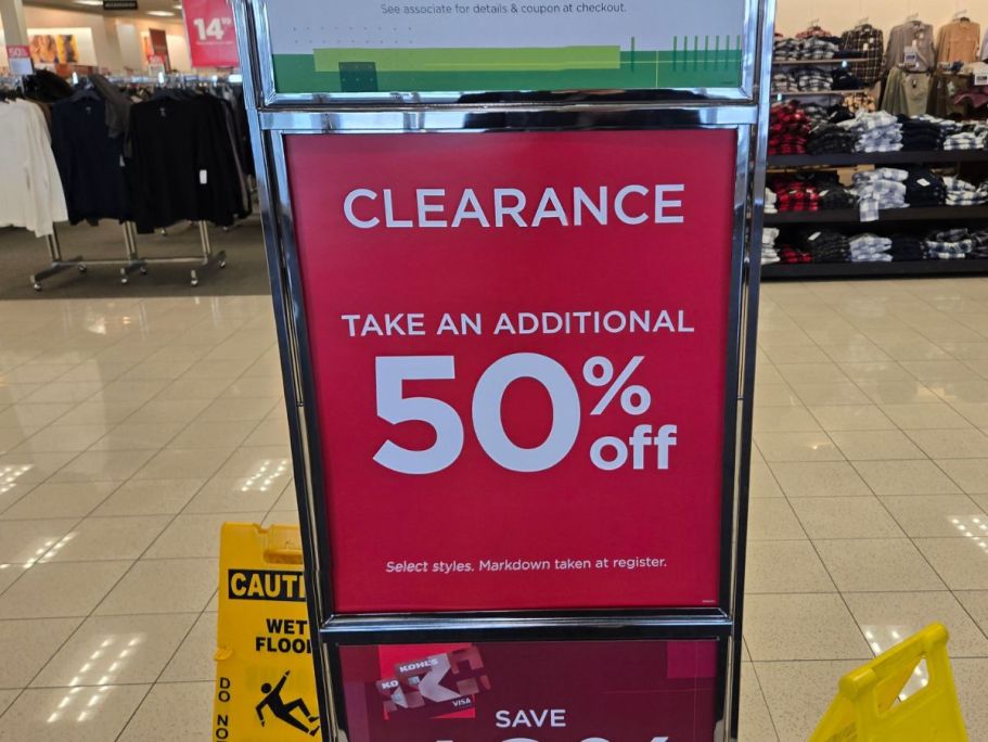 EXTRA 50% Off Kohl’s Clearance | Clothing From $1.77