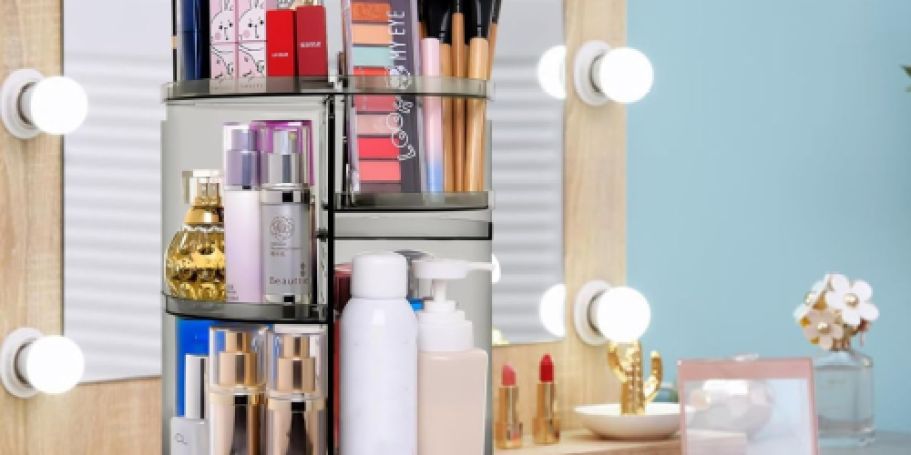 Rotating Makeup Organizer Only $9.95 on Amazon (Reg. $17)