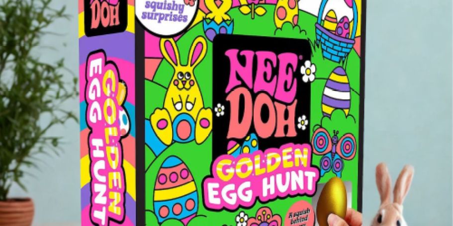 Nee-Doh Golden Egg Hunt Available on Kohls.com (Grab It Before It’s Gone)