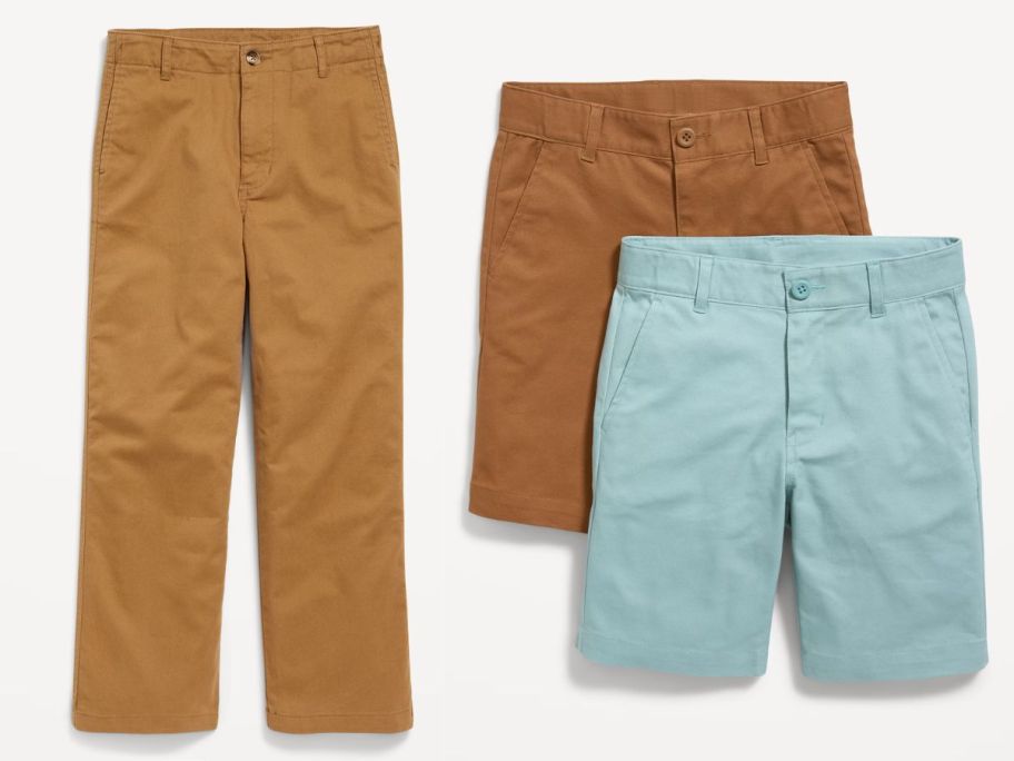 boys old navy pants and shorts stock images