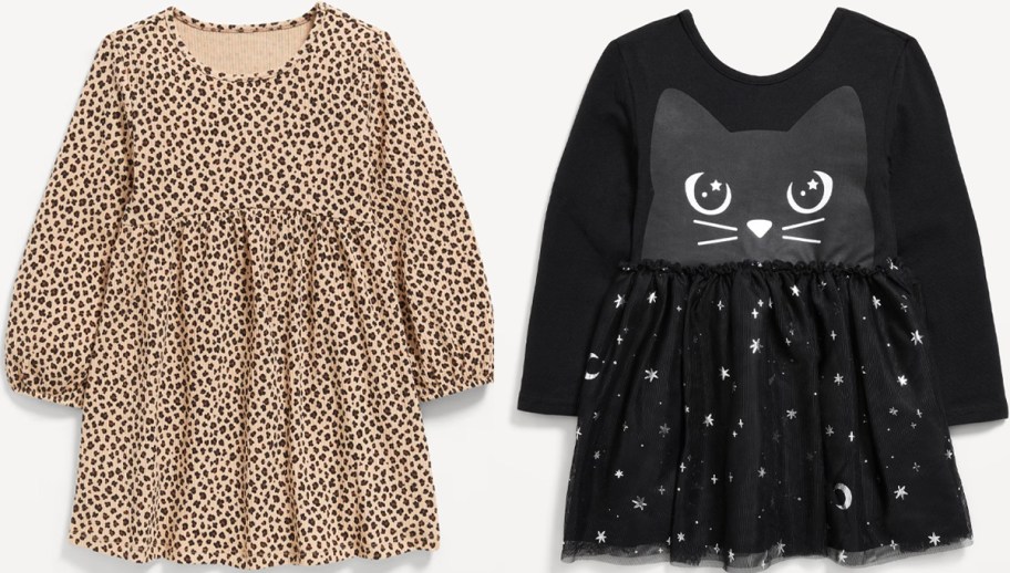 leopard print and cat dresses 