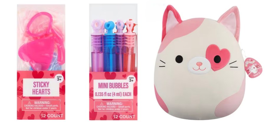 walgreens valentines toys and squishmallow