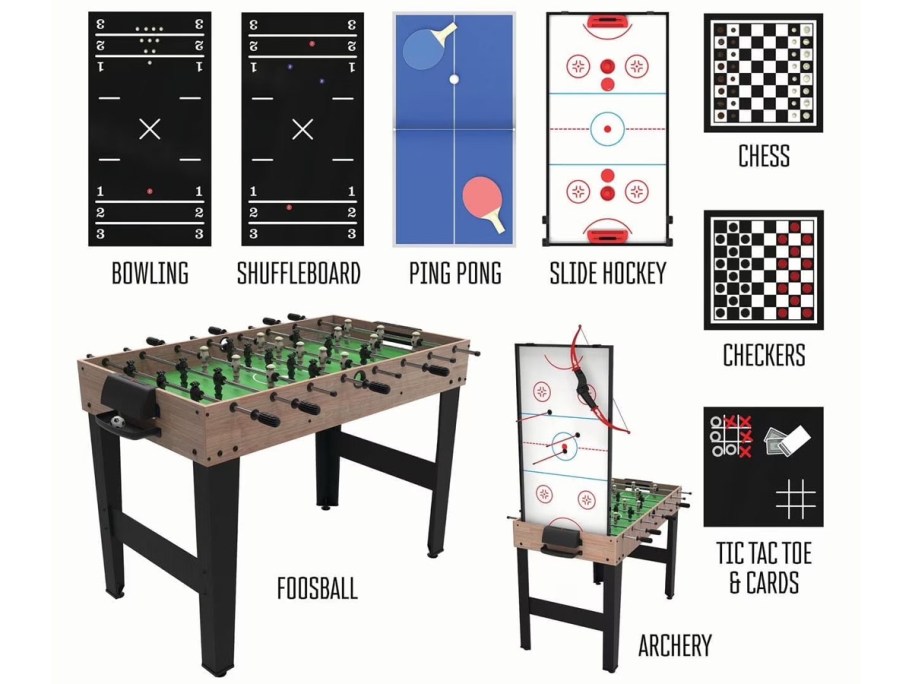 10-in-1 Game Table Set